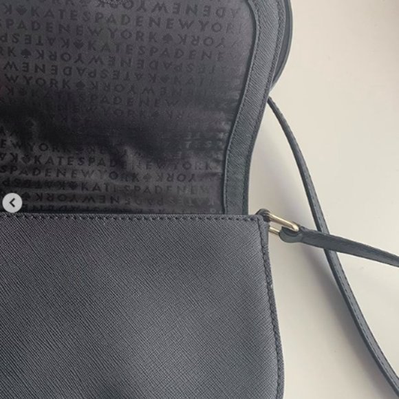 Black Kate Spade Crossbody Purse - Picture 4 of 4